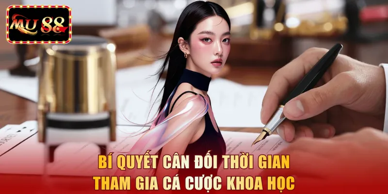 Bí quyết cân đối thời gian tham gia cá cược khoa học 